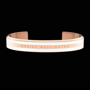Daniel Wellington Rose Gold and White Cuff Bracelet